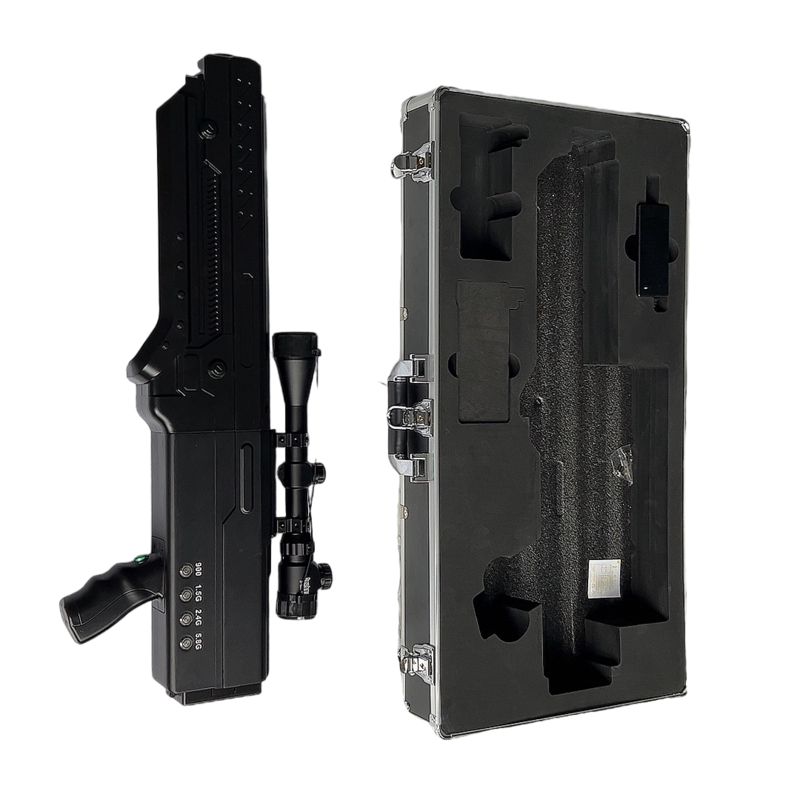  黄岛手持便携式枪型低空防御反制四通道A型