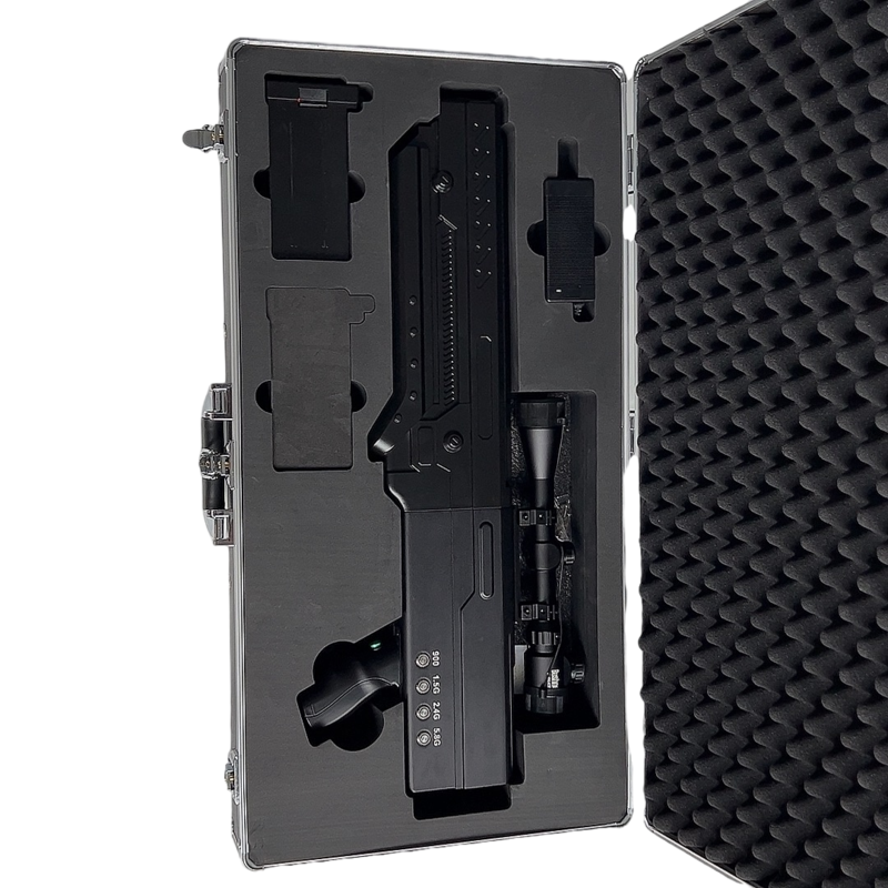  黄岛手持便携式枪型低空防御反制四通道B型