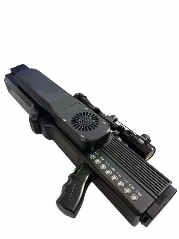  黄岛手持便携式枪型低空防御反制八通道