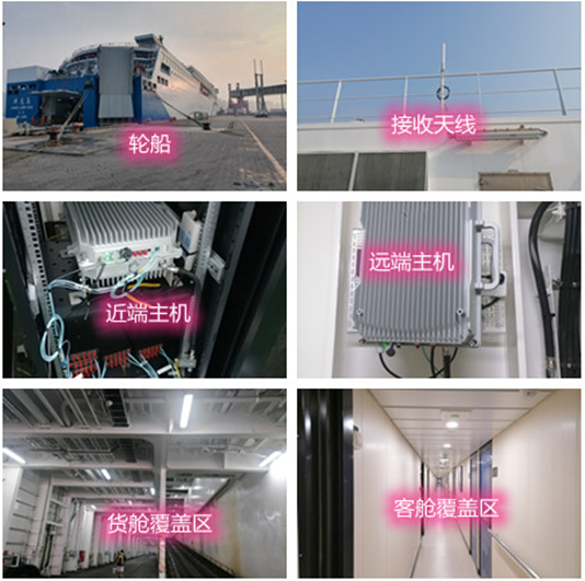  黄岛海上游轮轮船渔船覆盖案例